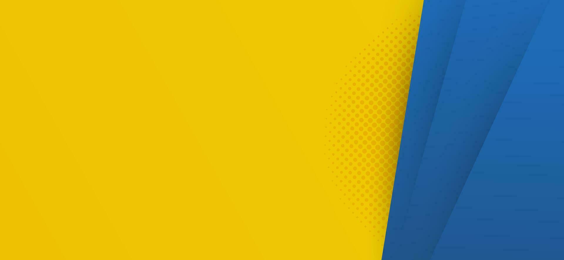 geel en blauw hipster futuristische grafisch. met geel achtergrond gebruikt in structuur ontwerp, helder poster, banier geel en blauw achtergrond vector