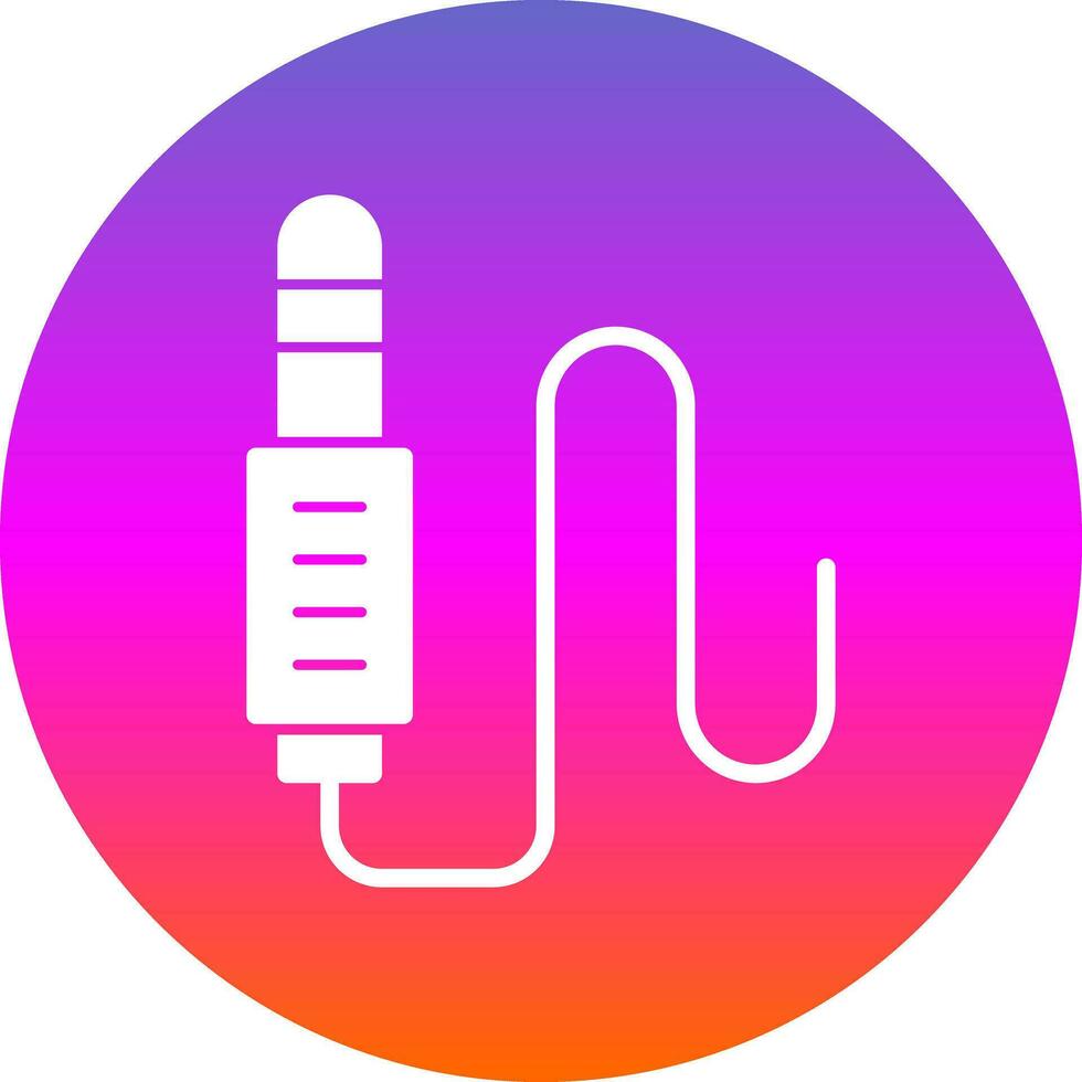 audio jack vector icoon ontwerp