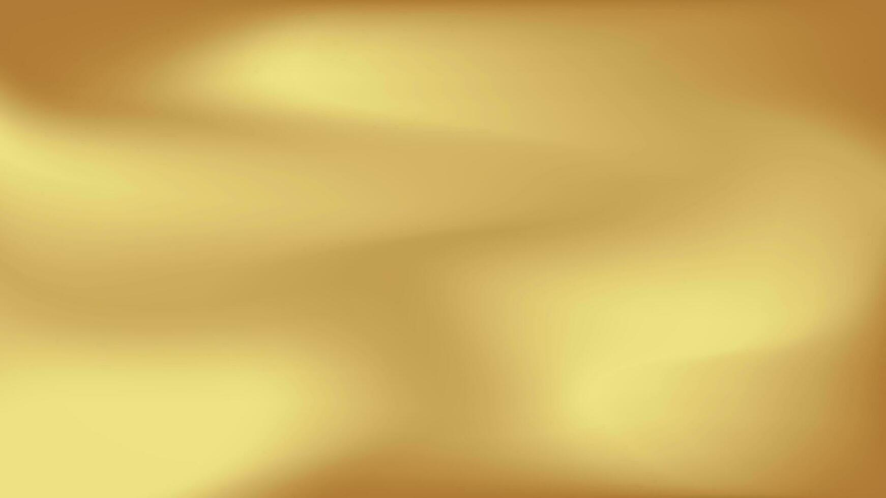 gouden abstracte wazig verloop achtergrond. vectorillustratie. vector