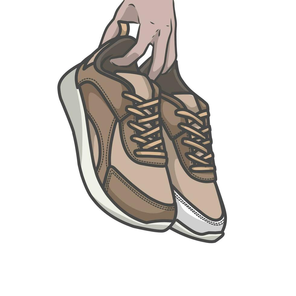 jeugd sportschoenen, icoon ontwerp, en kan worden gebruikt voor Product illustratie vector