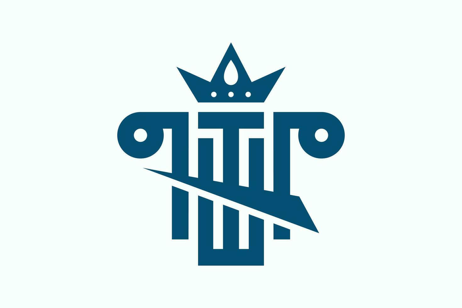 gerechtigheid wet logo ontwerp vector illustratie