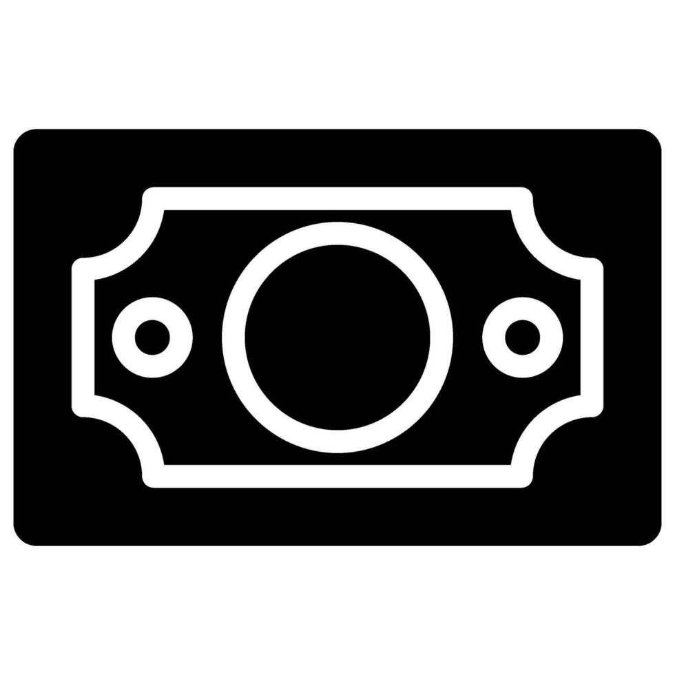 geld glyph-pictogram vector