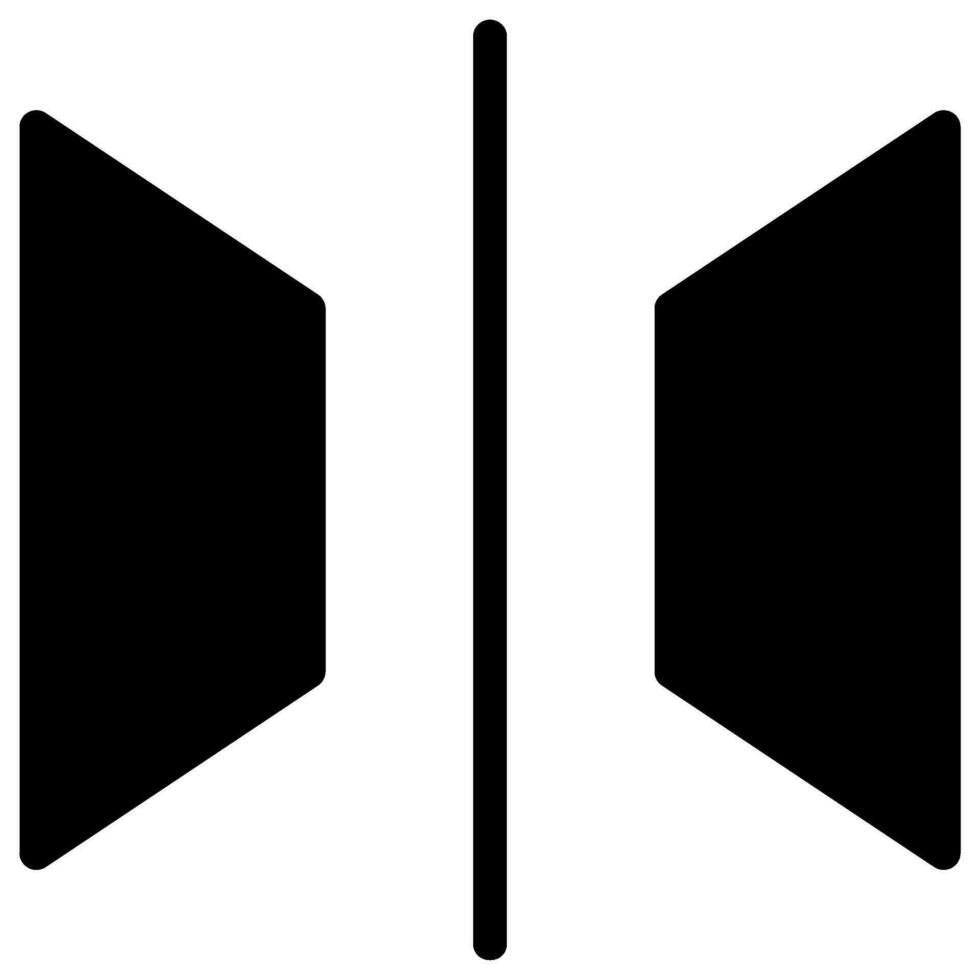 spiegel glyph-pictogram vector