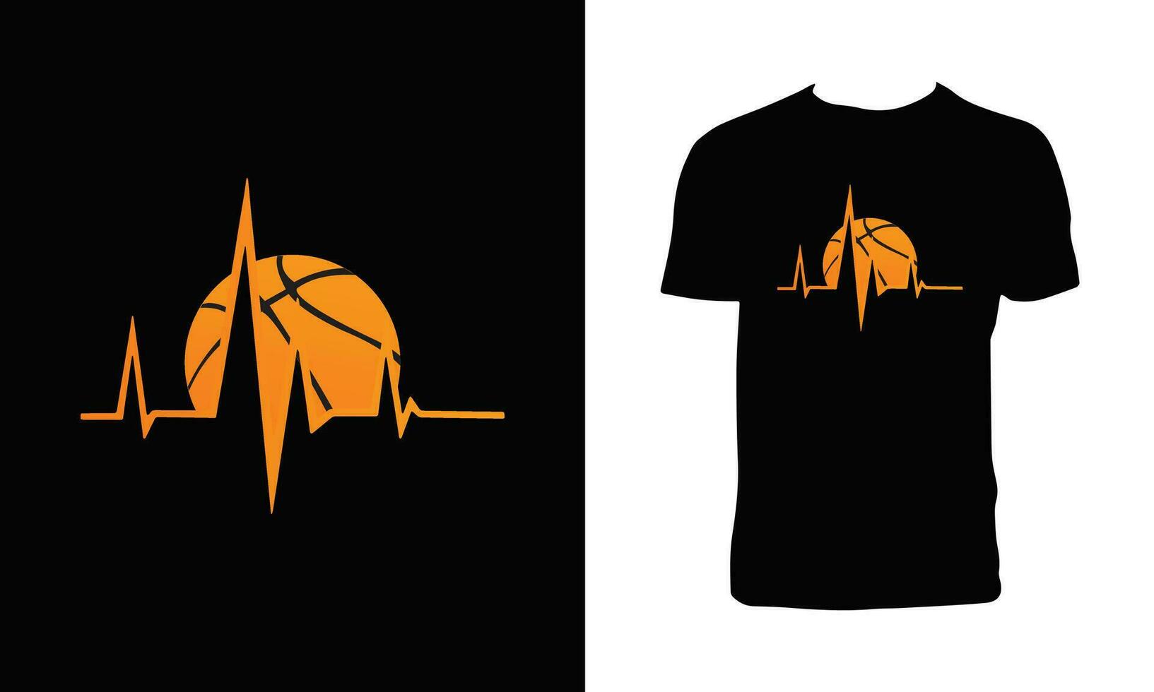 basketbal t overhemd ontwerp vector