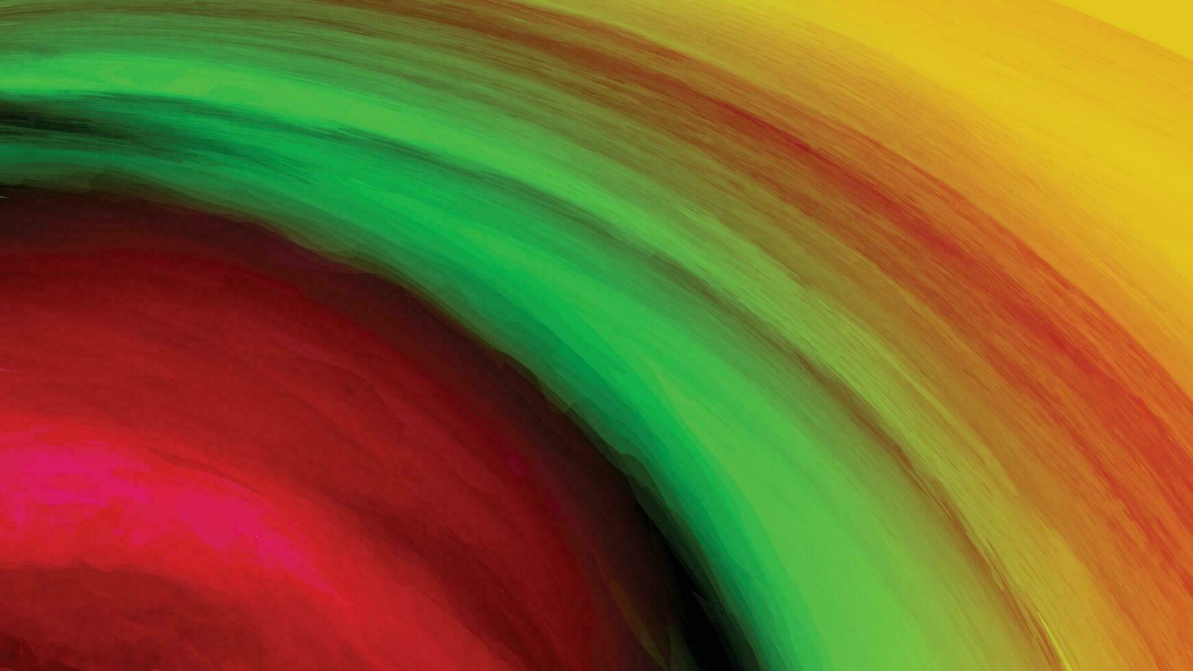 abstract kleurrijk achtergrond spiraal Golf creatief met waterverf vector