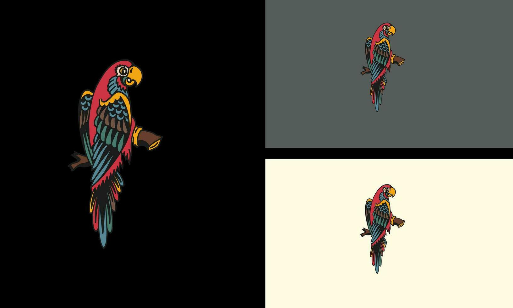 vliegend vogel schoonheid vector mascotte ontwerp