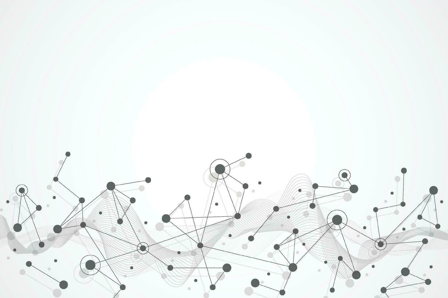 abstract technologie punt en lijn verbinding digitaal globaal bedrijf concept ontwerp achtergrond. sociaal netwerk communicatie. vector illustratie