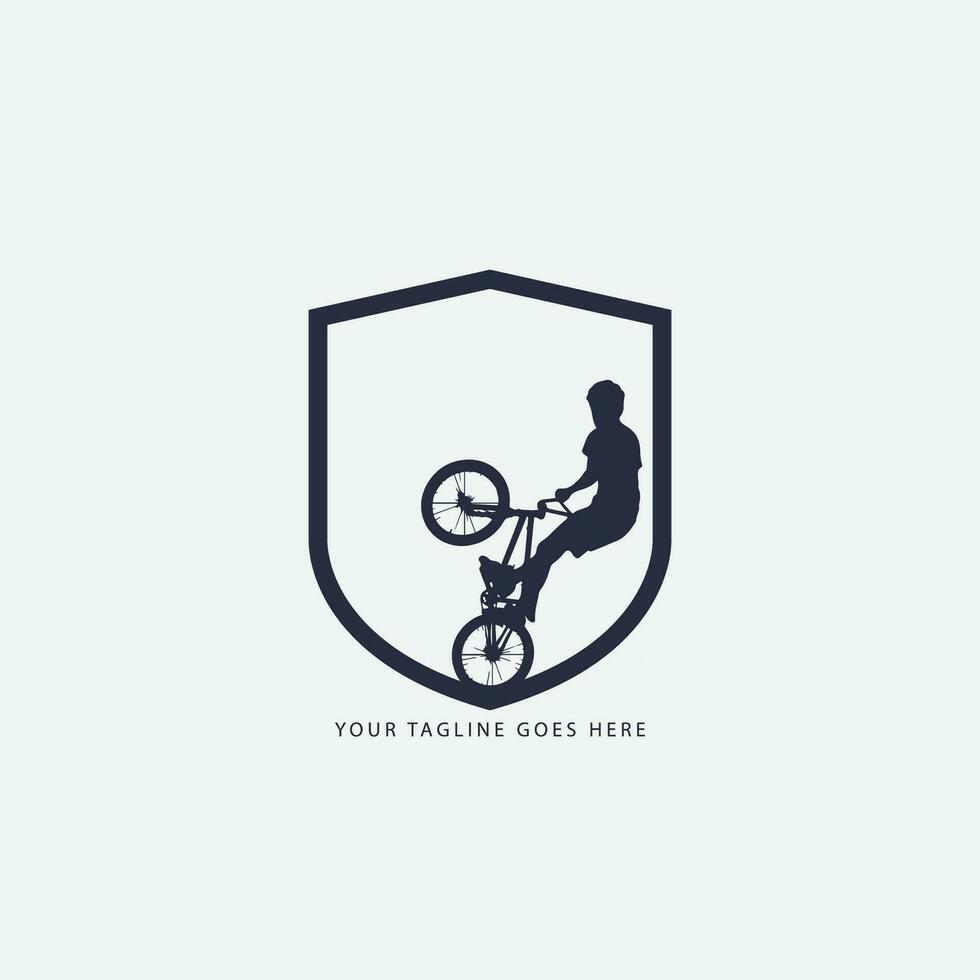 mountainbike-logo vector