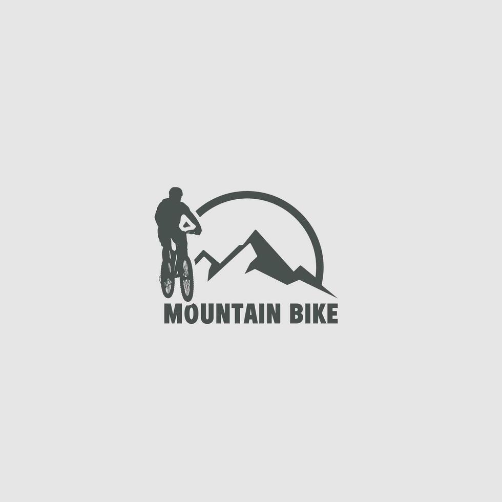 mountainbike-logo vector