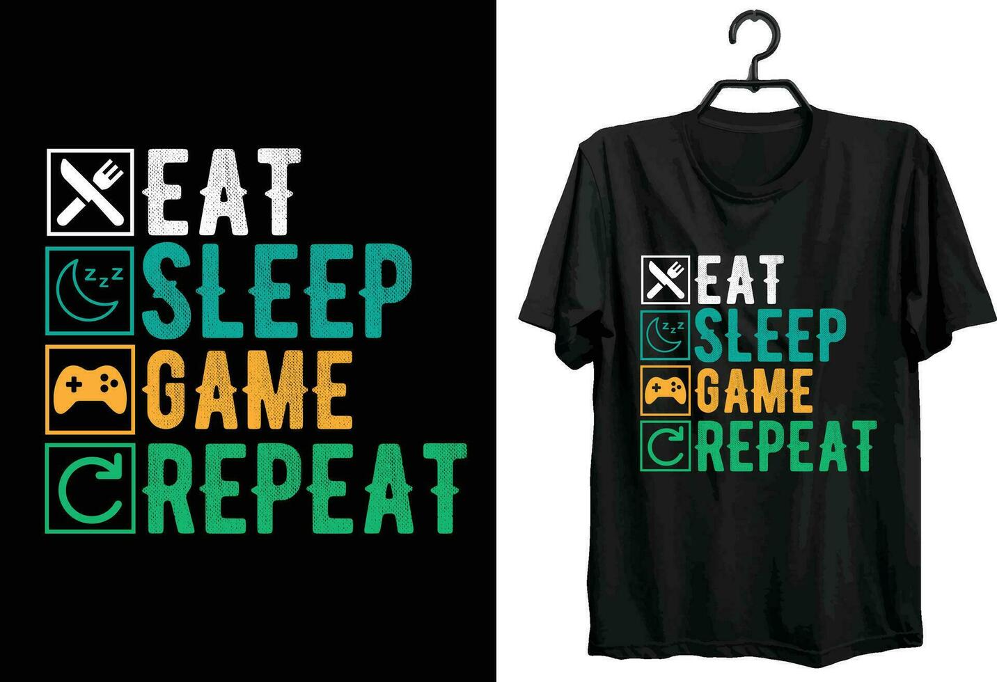 gamer t-shirt ontwerp. grappig geschenk item gamer t-shirt ontwerp voor allemaal mensen en spel liefhebbers. vector