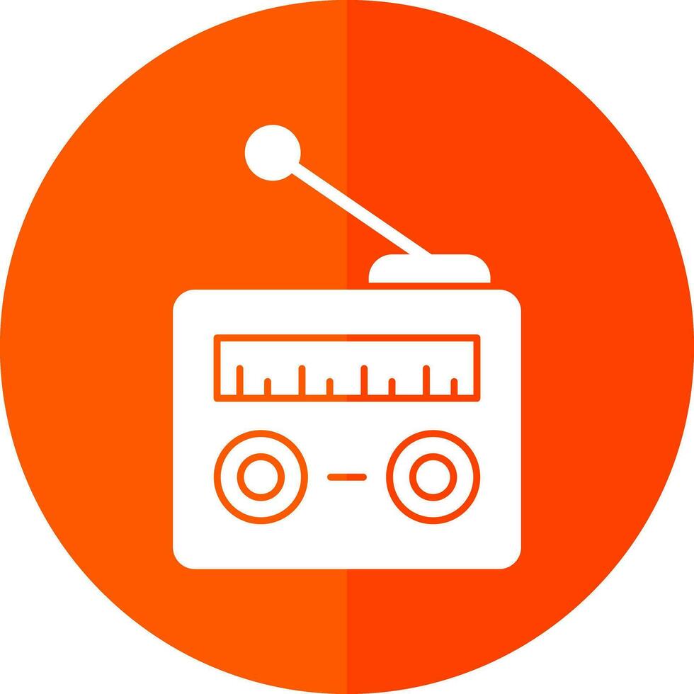 radio vector icoon ontwerp