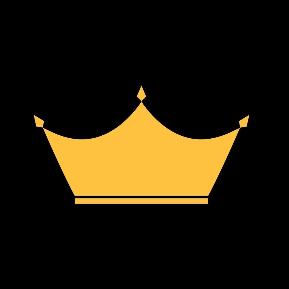 prinses kroon pictogram. vectorillustratie. vector