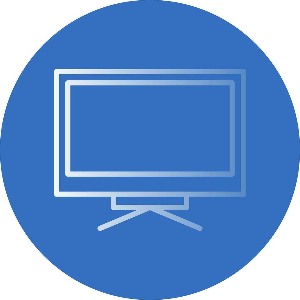 slim TV vector icoon ontwerp