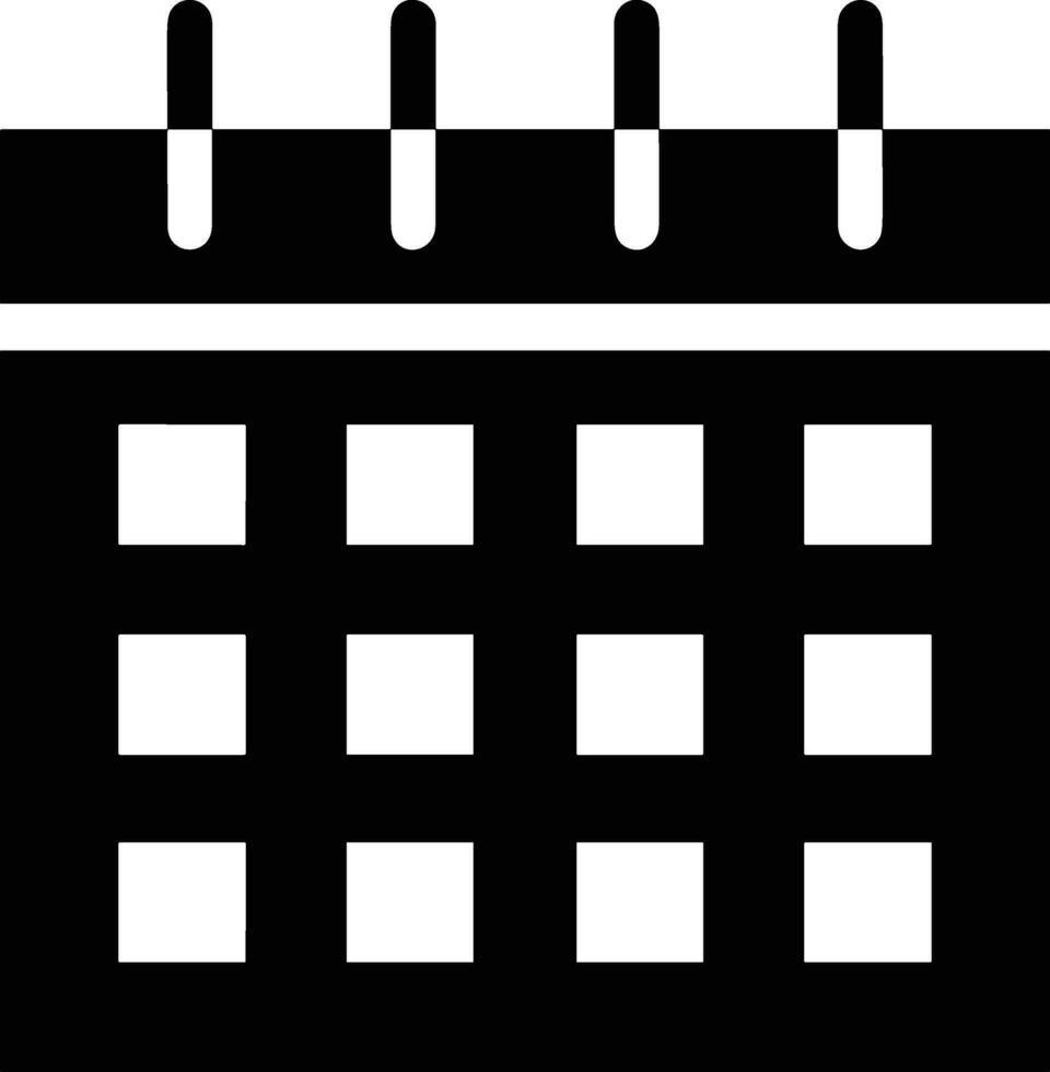 kalender schema icoon symbool beeld vector. illustratie van de modern afspraak herinnering agenda symbool grafisch ontwerp afbeelding. eps 10 vector