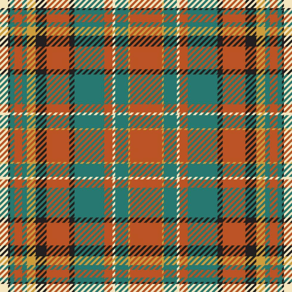 Schotse ruit Schotland naadloos plaid patroon vector. retro achtergrond kleding stof. wijnoogst controleren kleur plein meetkundig textuur. vector