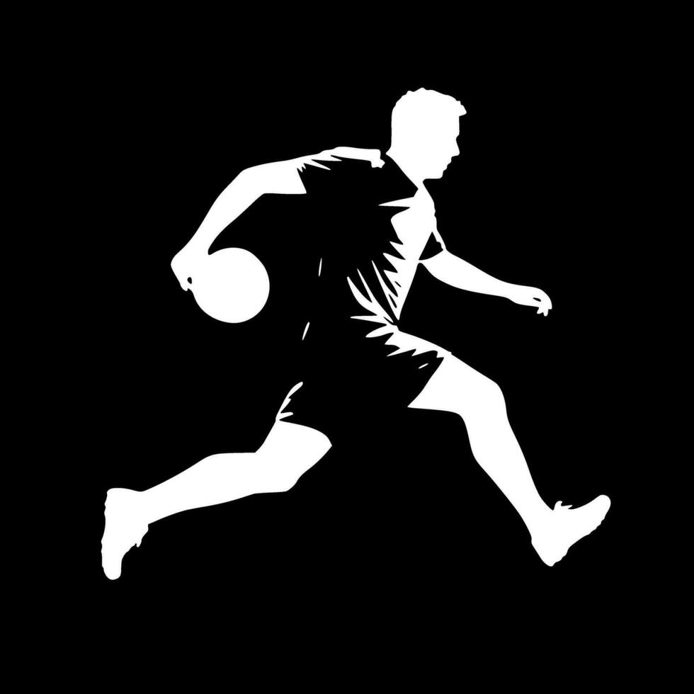 Amerikaans voetbal - minimalistische en vlak logo - vector illustratie