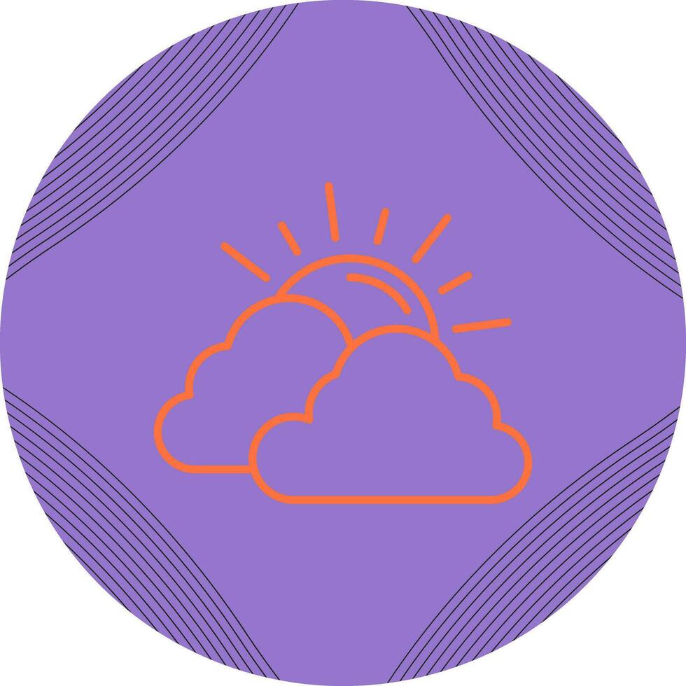 wolk vector pictogram