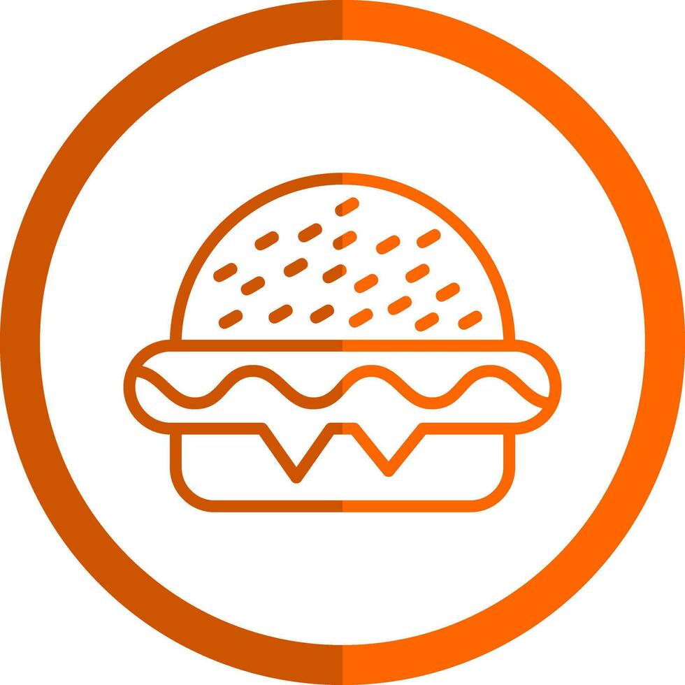 Hamburguer vector icoon ontwerp