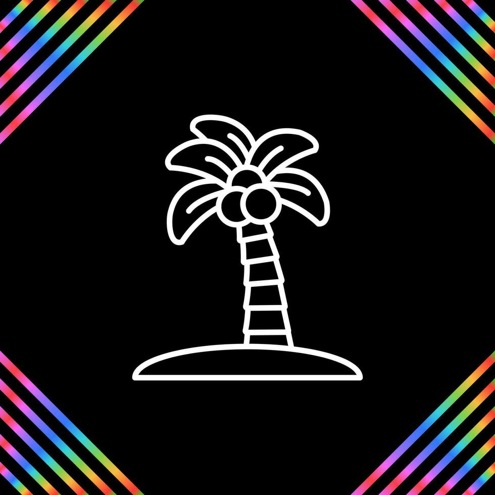 palm boom vector icoon