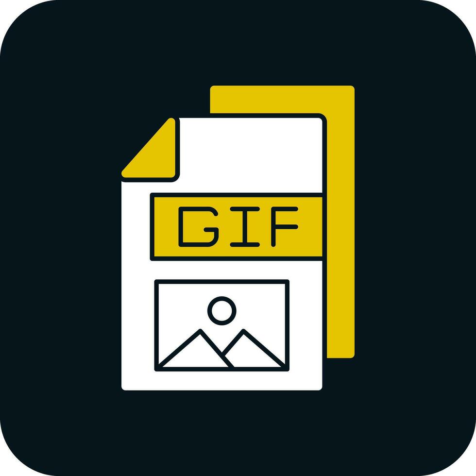 gif vector icoon ontwerp