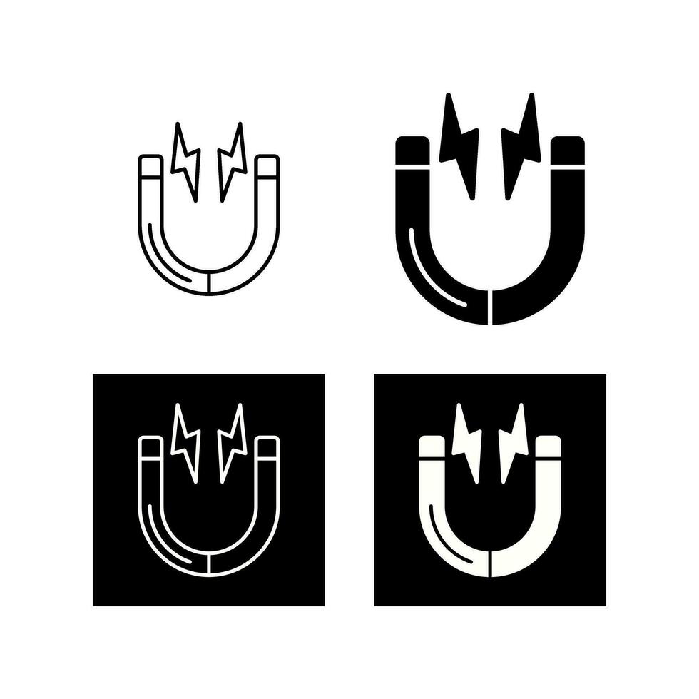 magneet vector pictogram