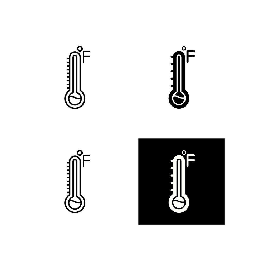 Fahrenheit vector icoon