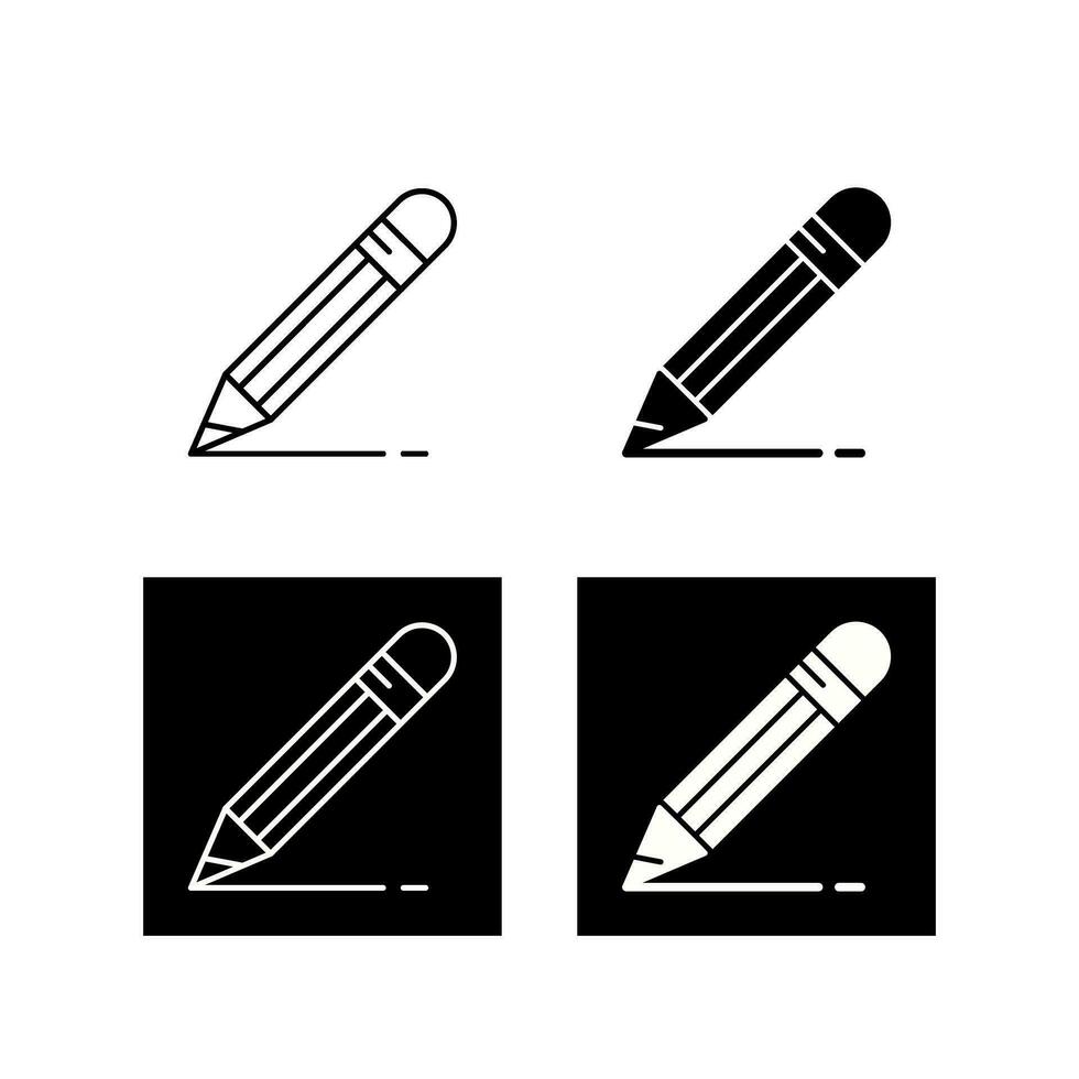 potlood vector pictogram