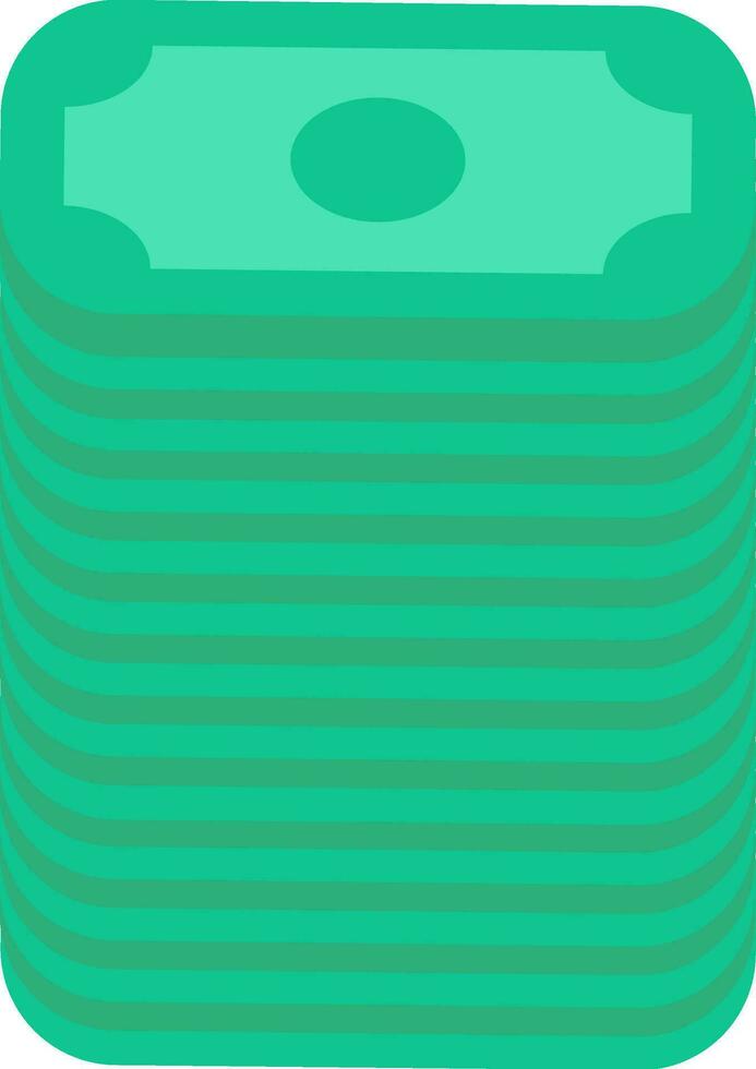 Amerikaans papier geld valuta stack vector