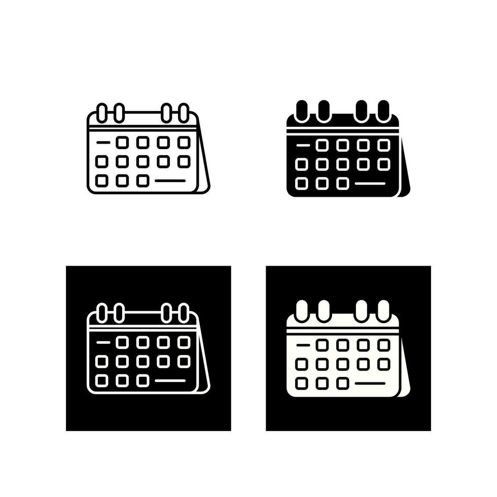 kalender vector pictogram