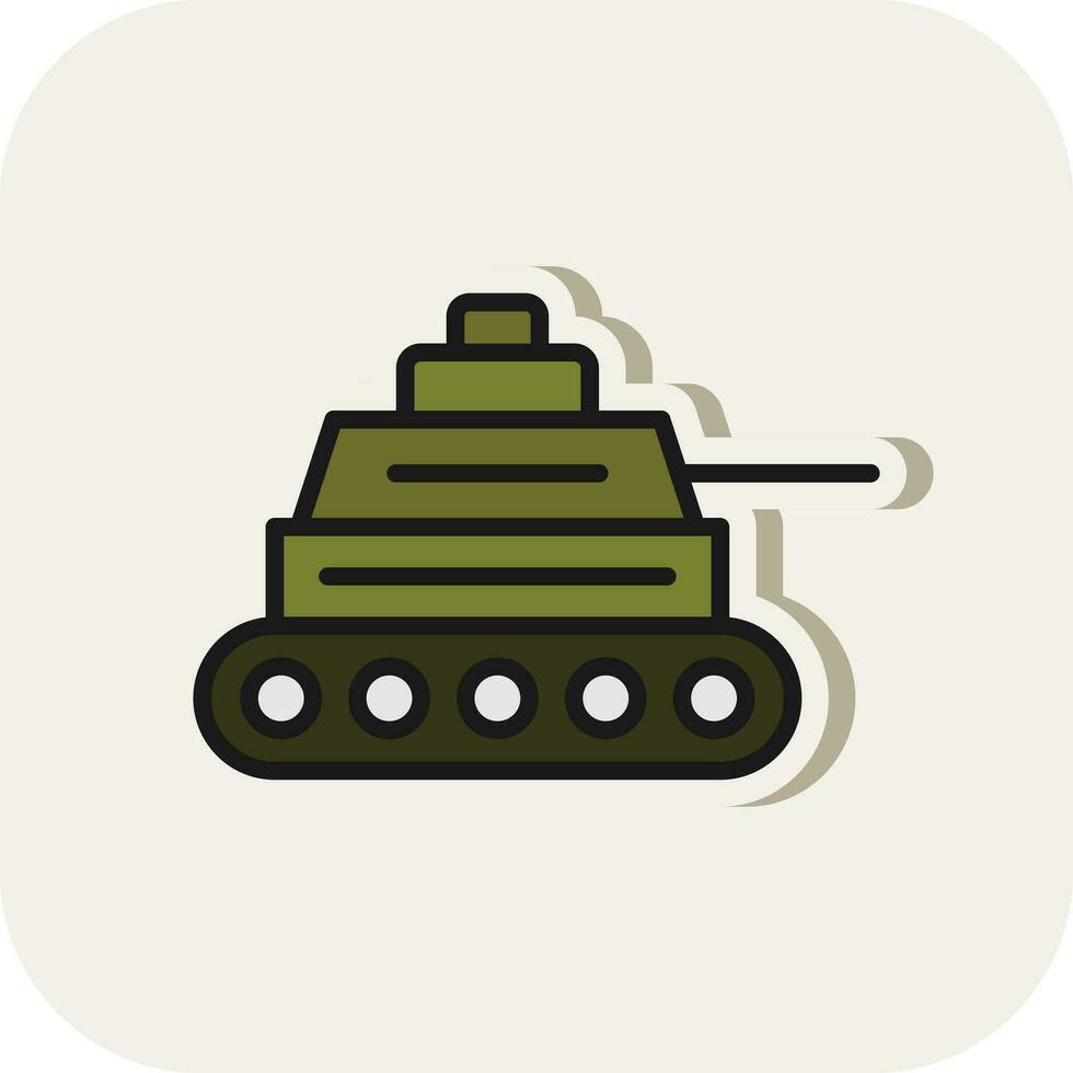 tank vector icoon ontwerp