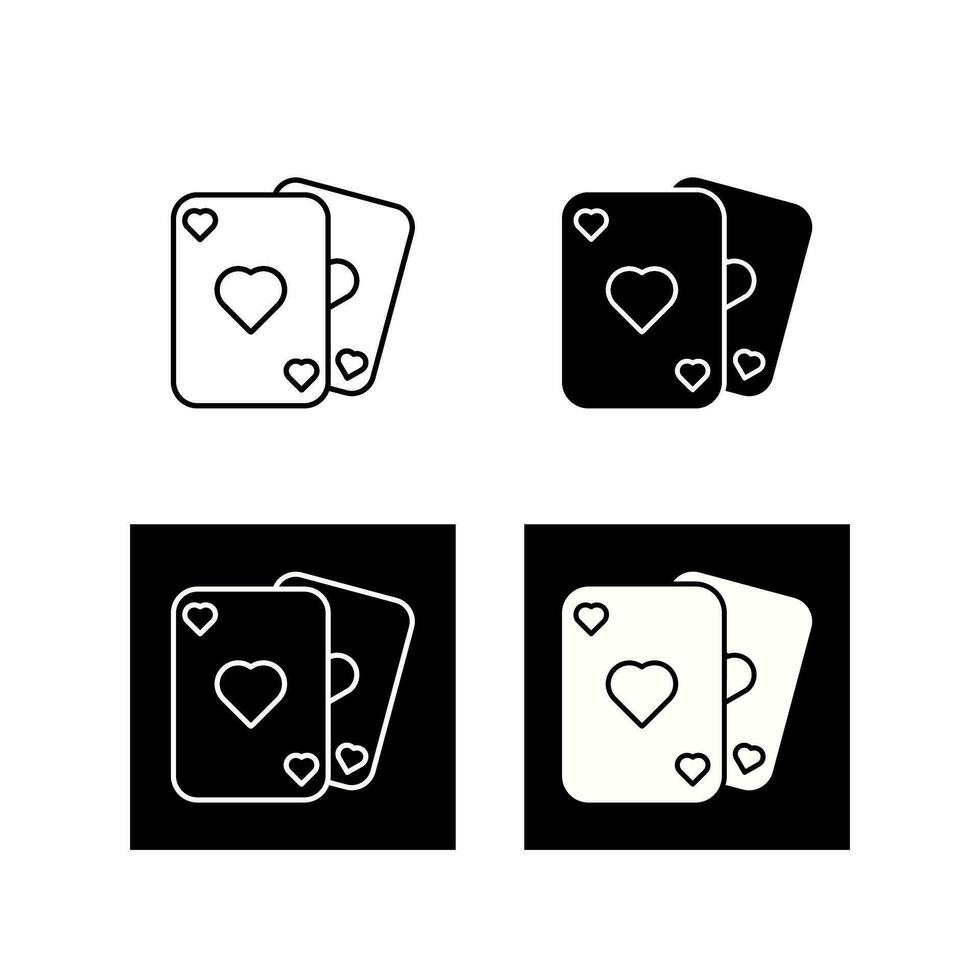 poker vector icoon