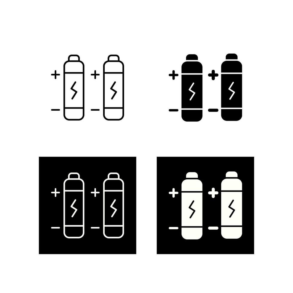 batterij vector pictogram