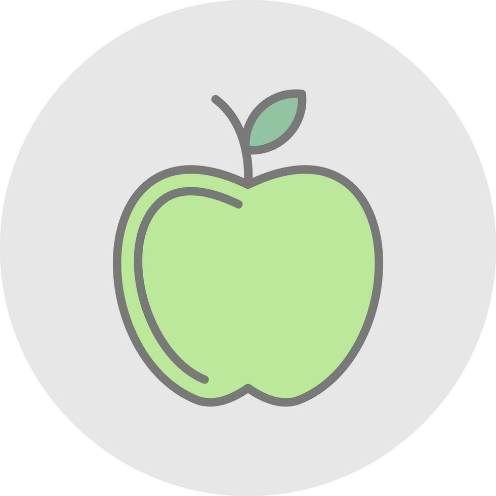 appel vector icoon ontwerp