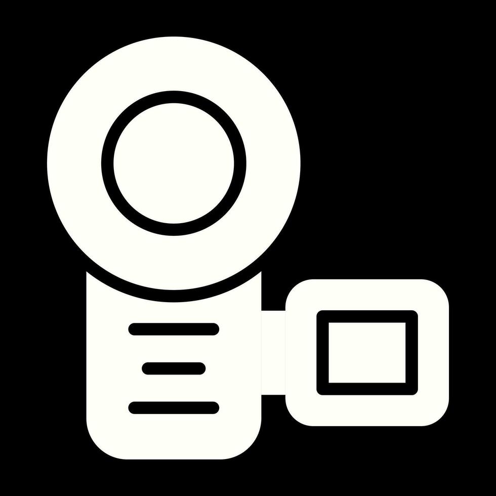 videocamera vector pictogram