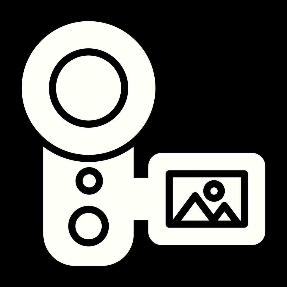 videocamera vector pictogram