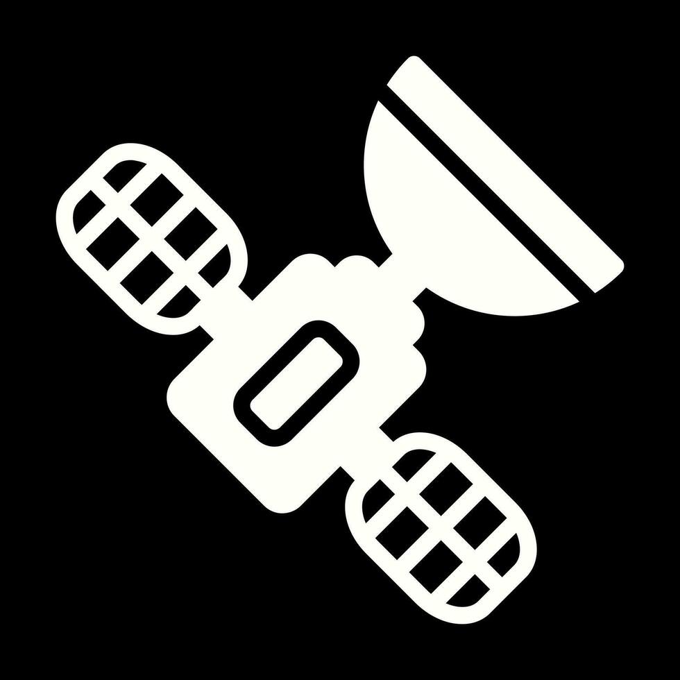 satelliet vector pictogram