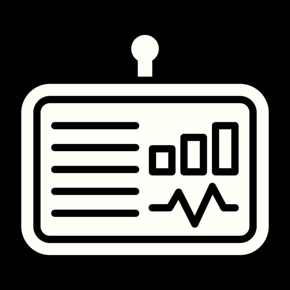 dashboard vector pictogram