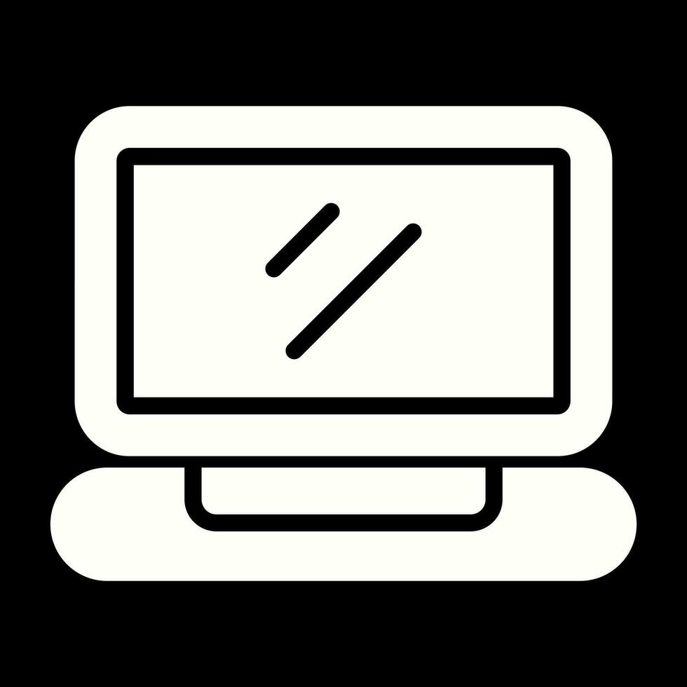 laptop vector pictogram