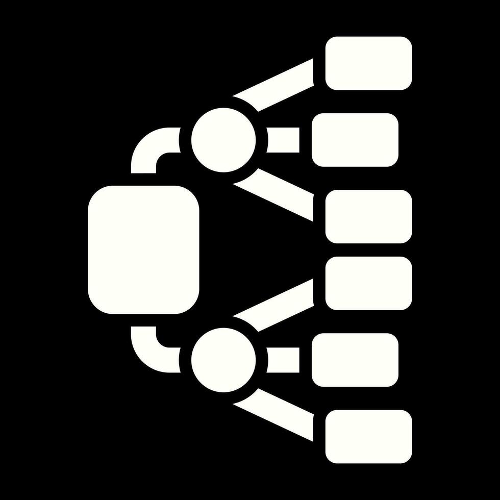 netwerk diagram vector icoon