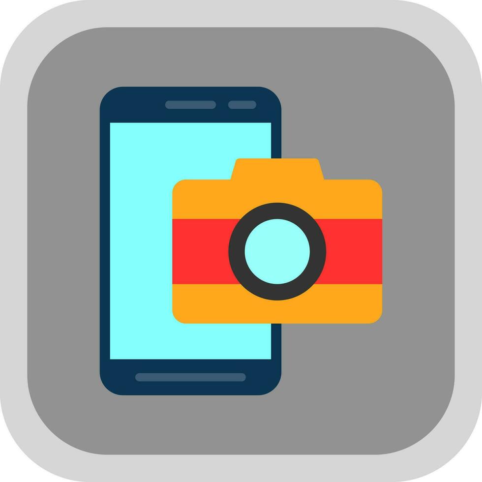 mobiel camera vector icoon ontwerp