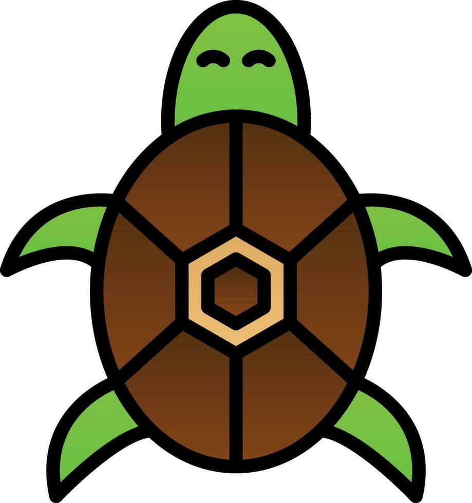 schildpad vector icoon ontwerp