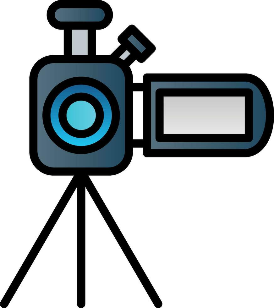 video camera vector icoon ontwerp