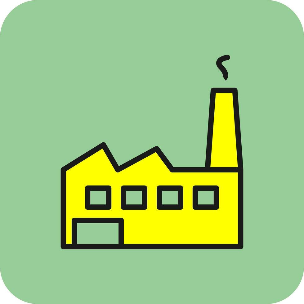 fabriek vector icoon ontwerp