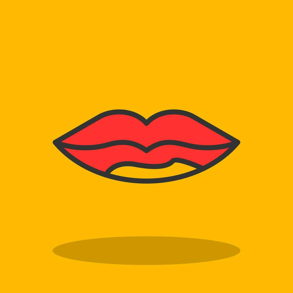 lip vector icoon ontwerp