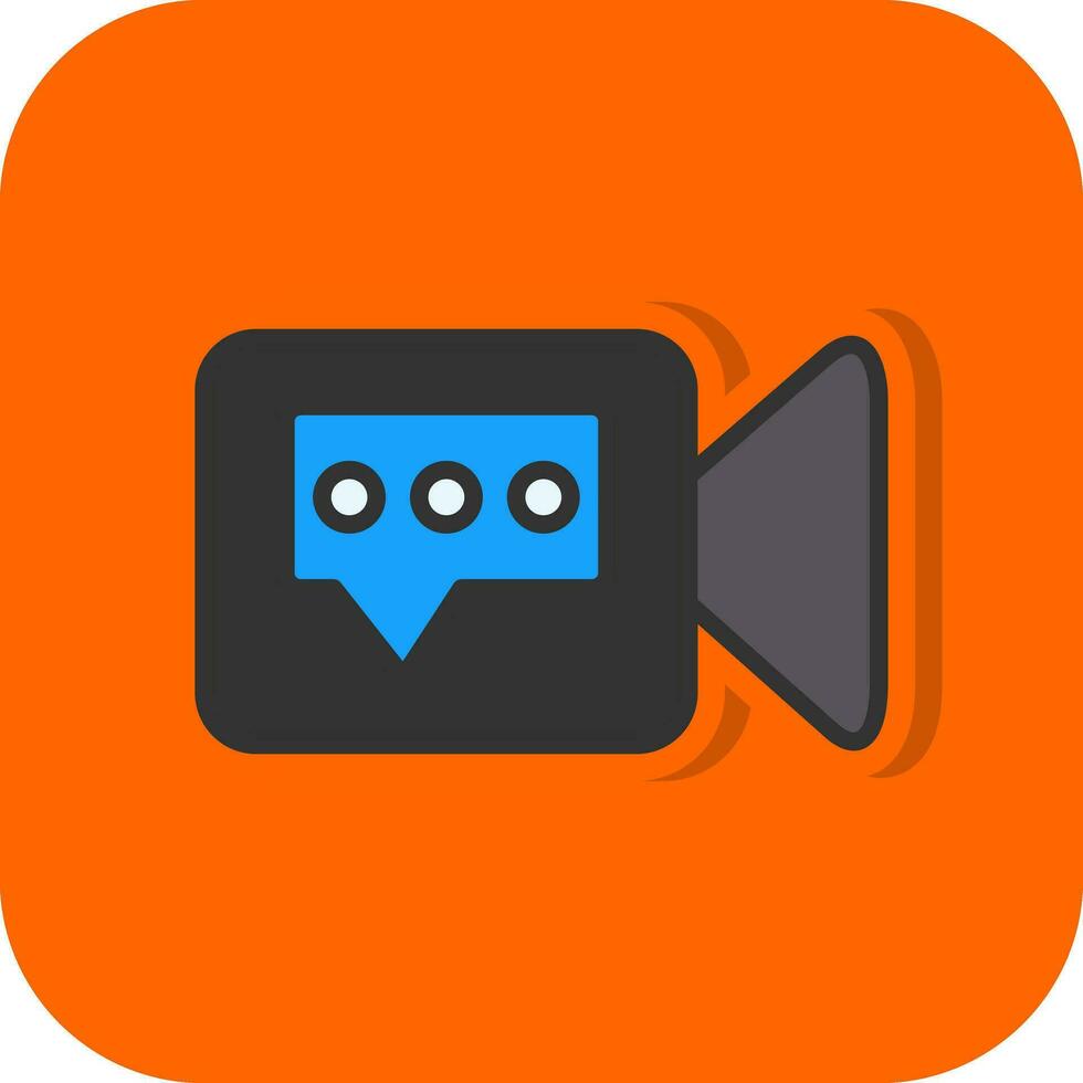video telefoontje vector icoon ontwerp