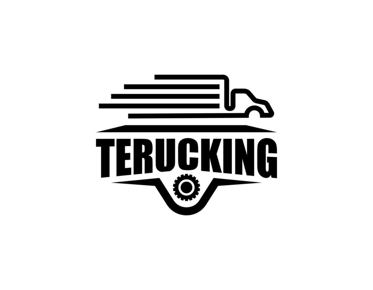 vrachtwagen logo vector