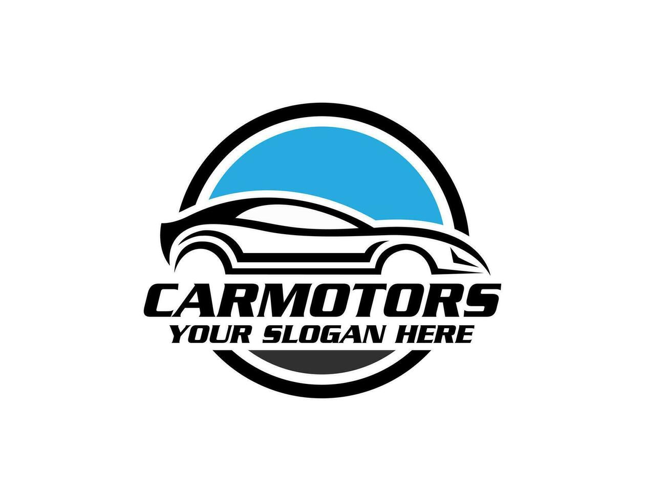 vector logo voor een auto verhuur bedrijf