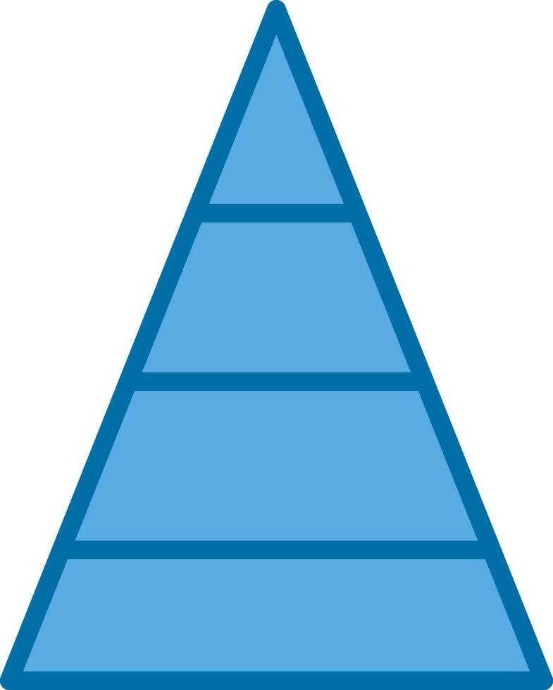 piramide vector icoon ontwerp