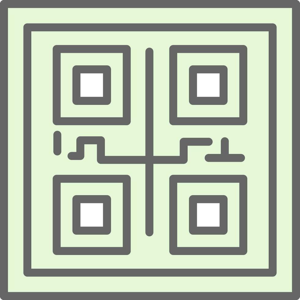 qr code vector icoon ontwerp