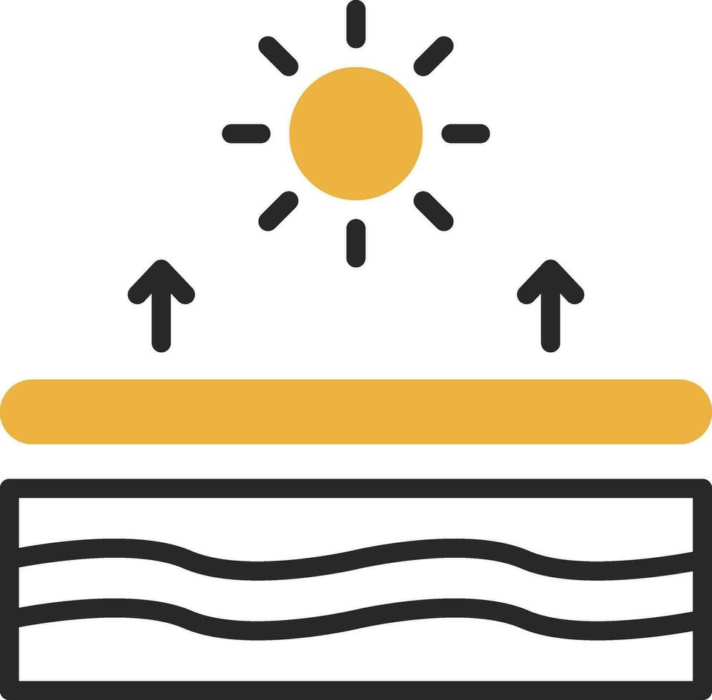 huid bescherming vector icoon ontwerp